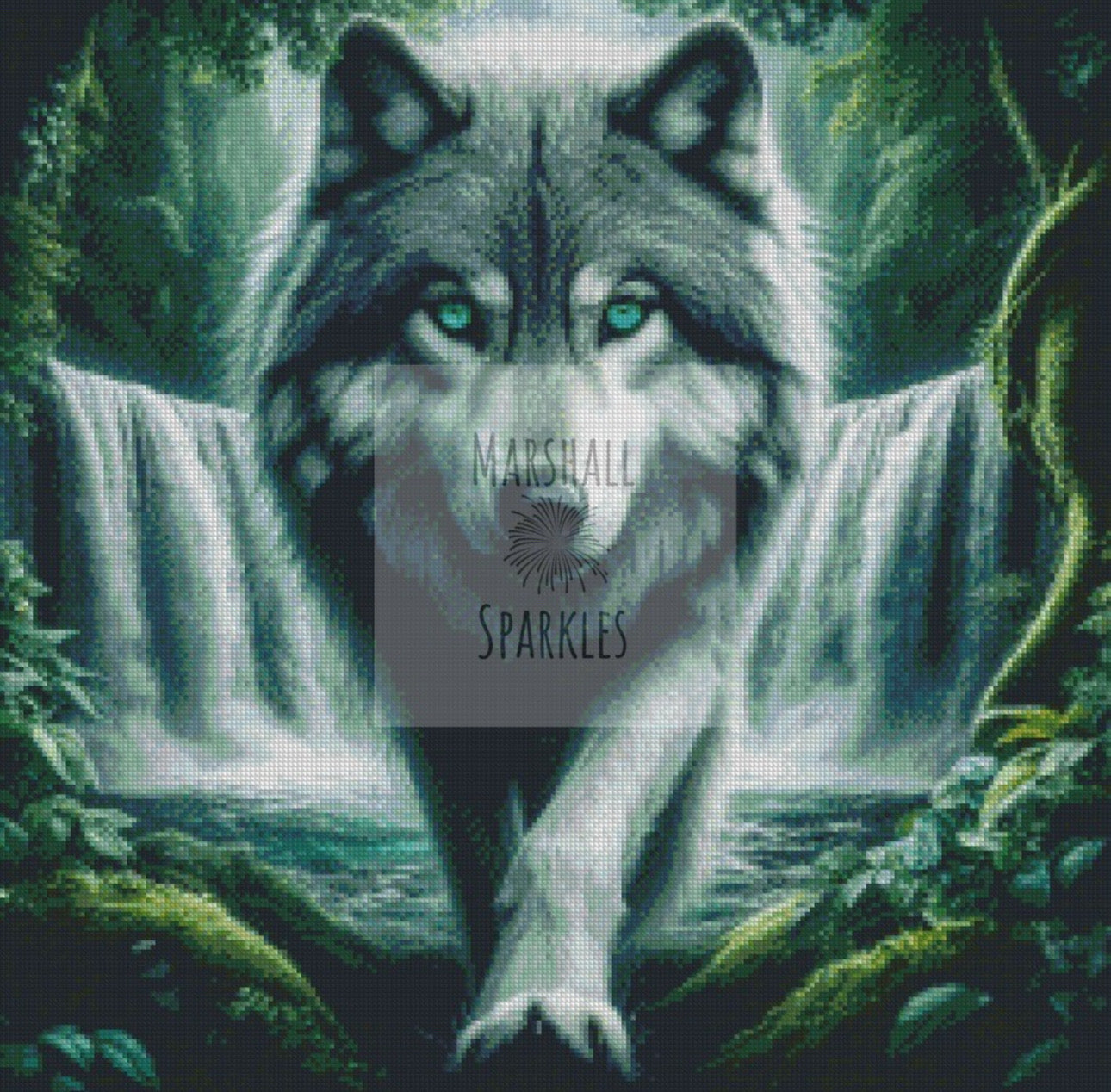 Into the Wild, Wolf © 60x60