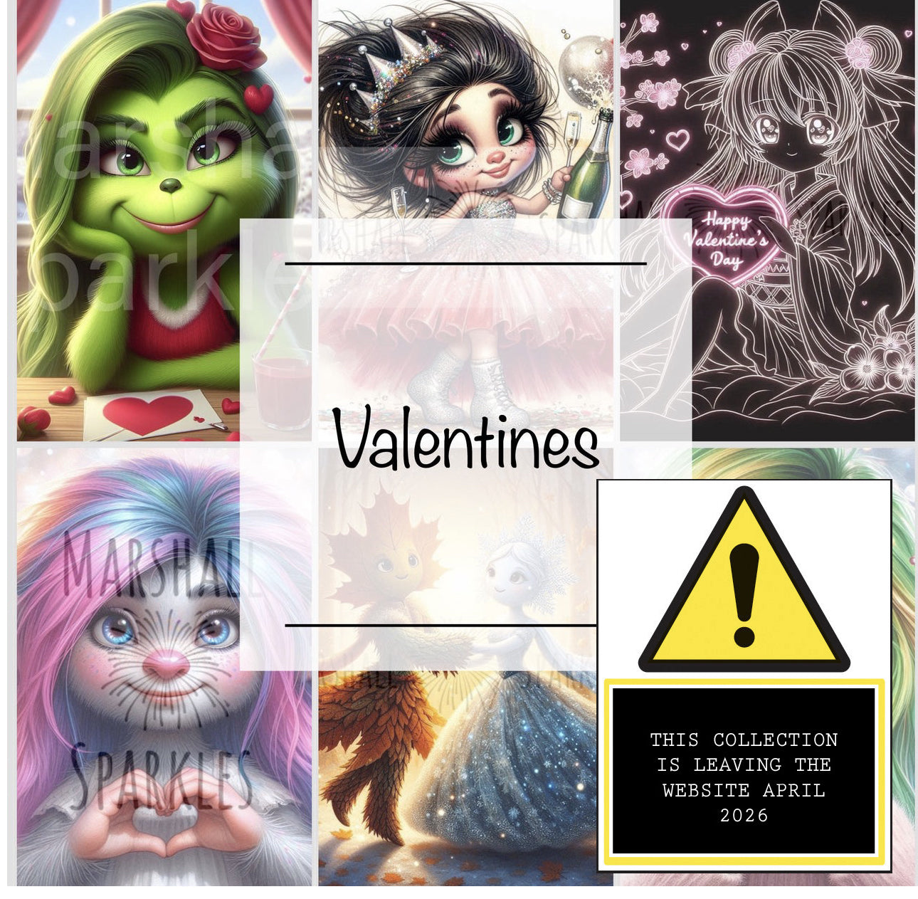 Valentines - leaving the website