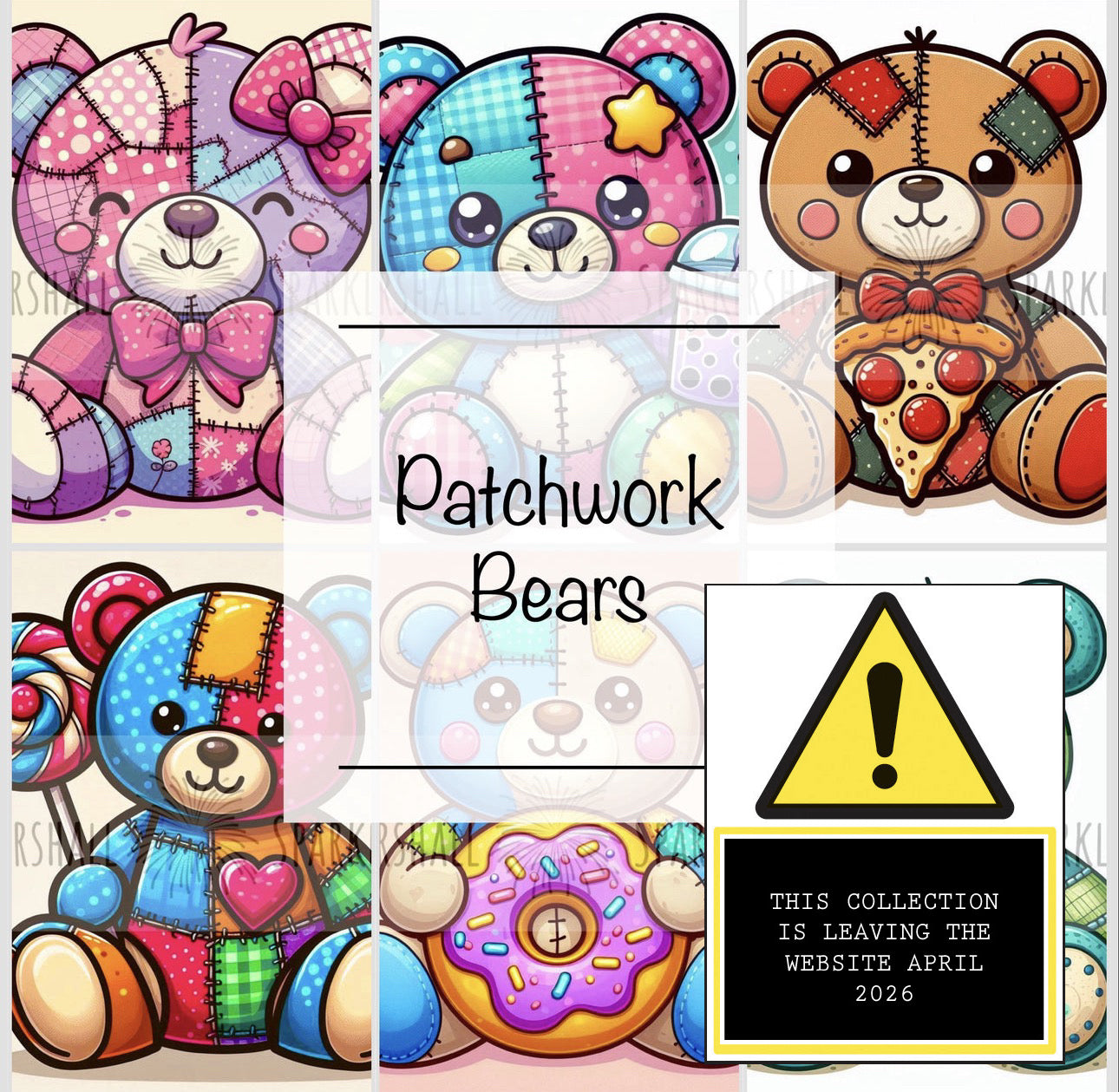 Patchwork Bears - leaving the website