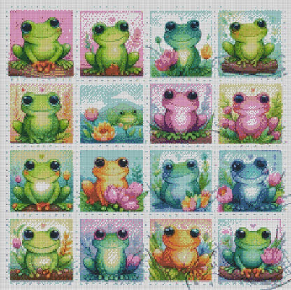 Frog Stamps © 60x60