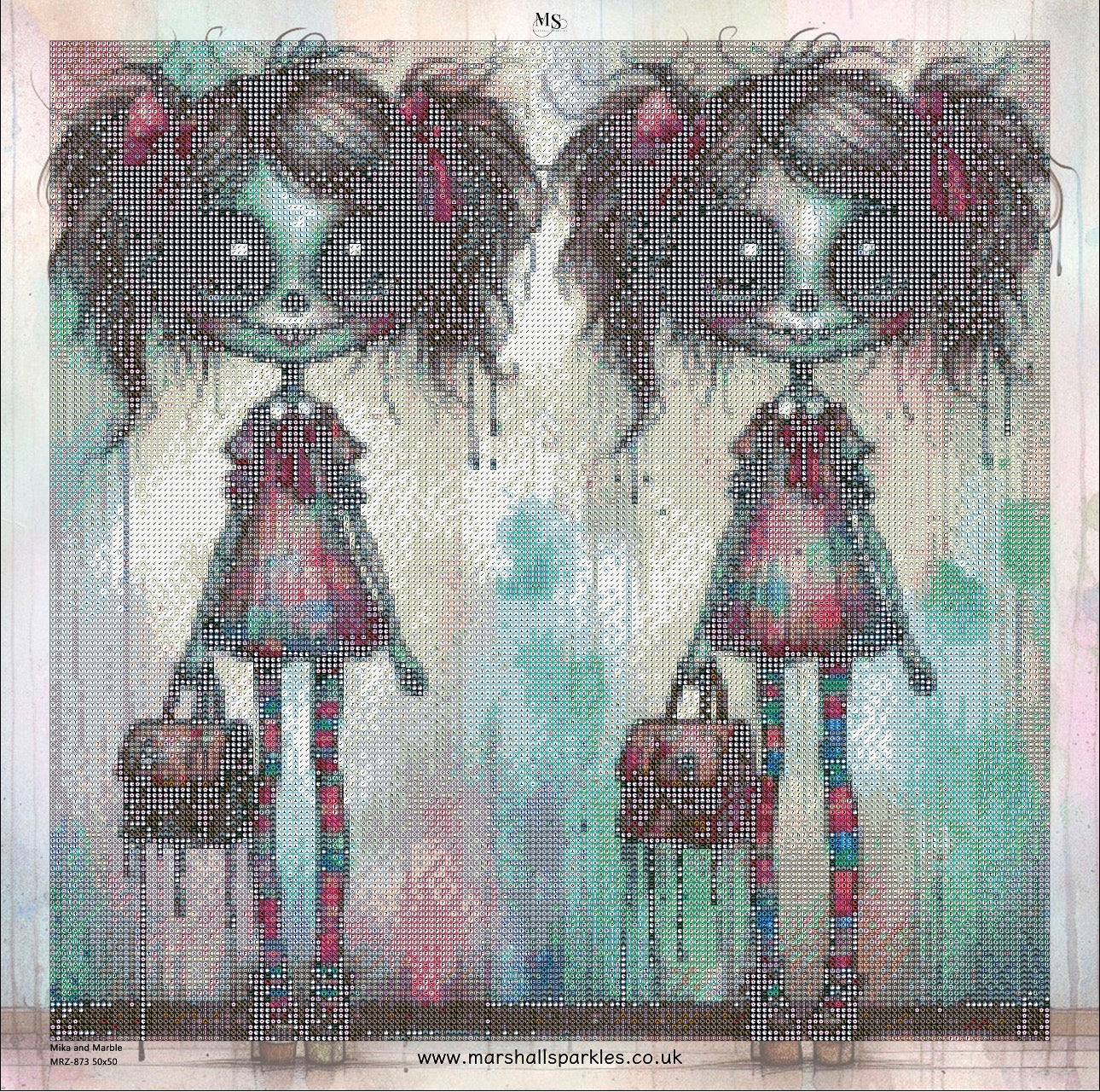 Mika and Marble  ©  50x50
