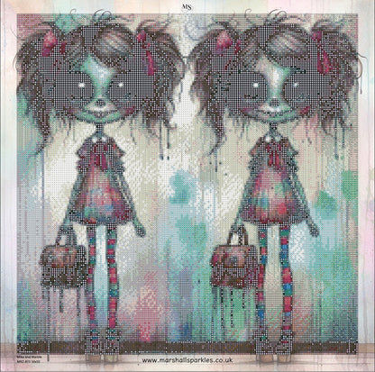 Mika and Marble  ©  50x50