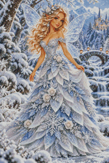 Winter Fairy © 60x90 by NAT Art Creations