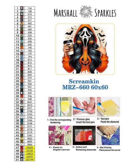 Screamkin © 60x60  (print to order)