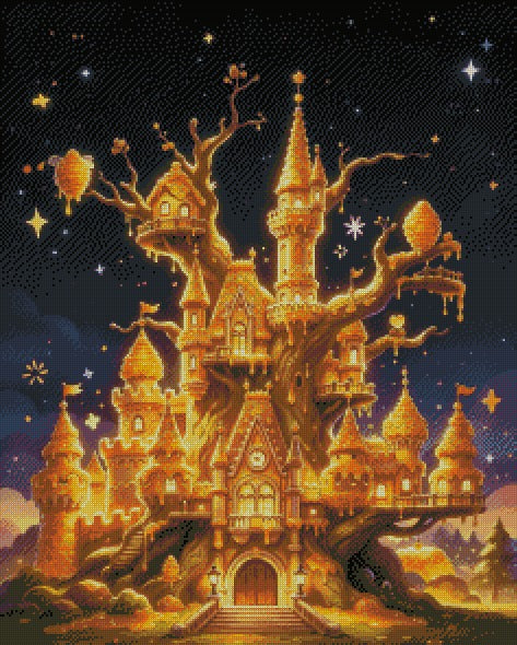 11 Honey Glow Castle © 60x75