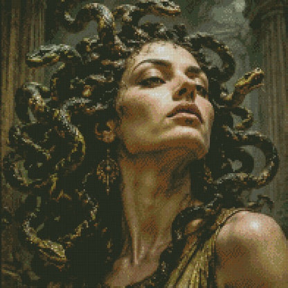 Queen of Serpents ©  50x50 by KT Designs