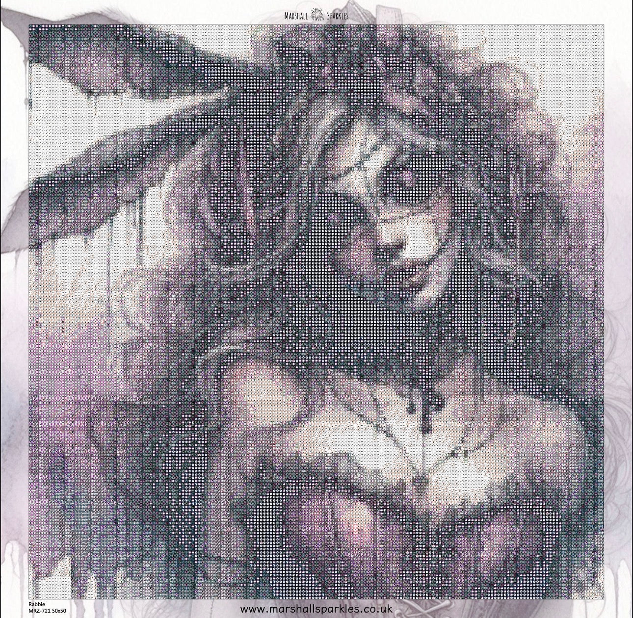 Rabbie © 50x50 (print to order)