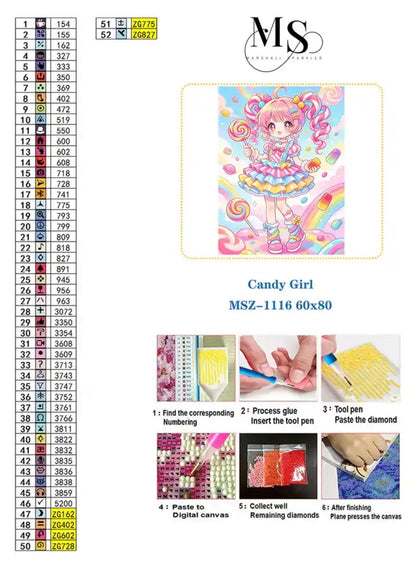 Candy Girl © 60x80