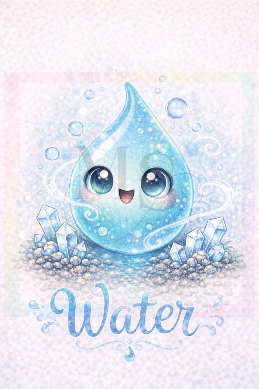 Water Element © by Miss Millicent 40x60