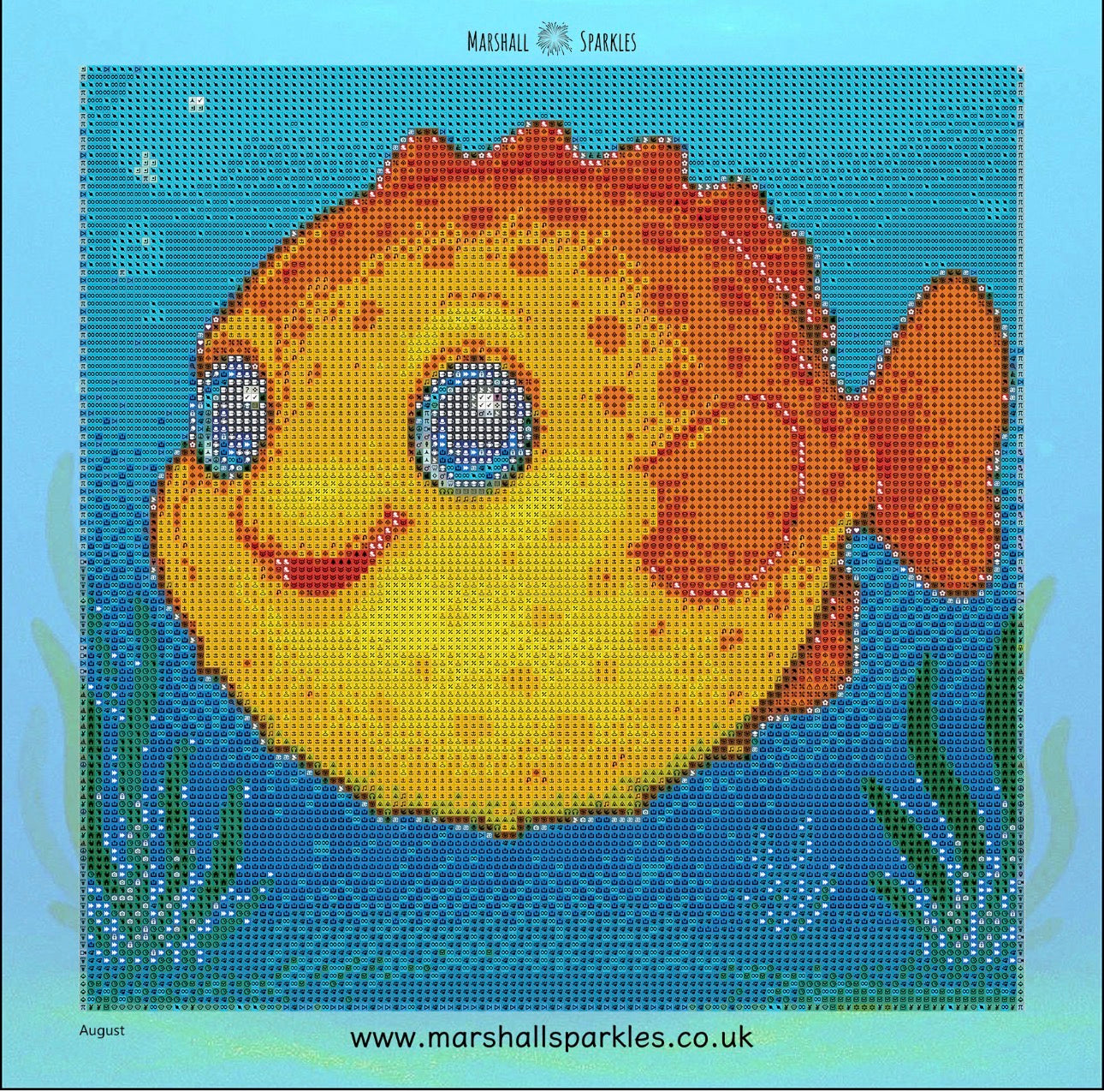 12 Months of Ocean © by Overton Designs 30x30 (PTO)