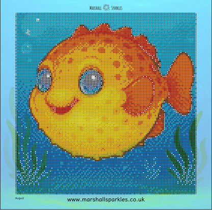 12 Months of Ocean © by Overton Designs 30x30 (PTO)