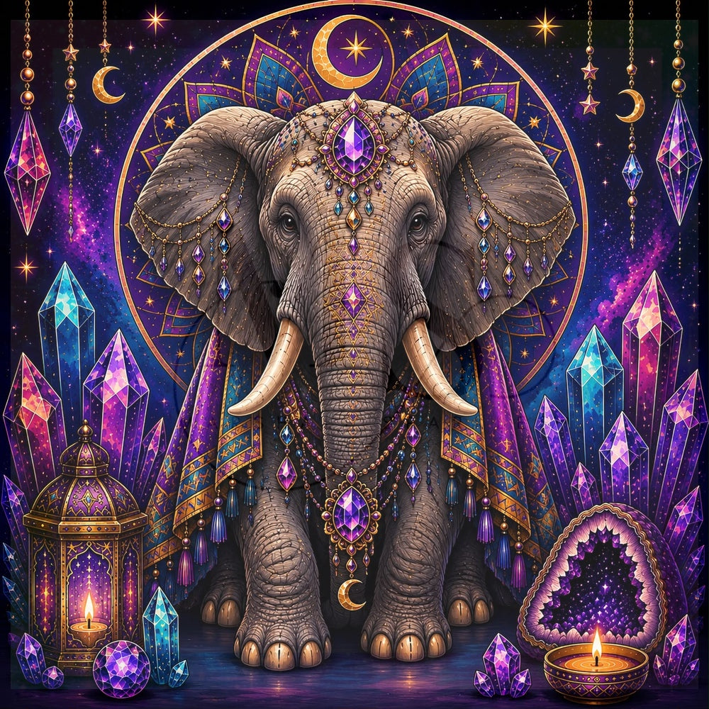 Sacred Strength © 60x60 by Puttiluxe