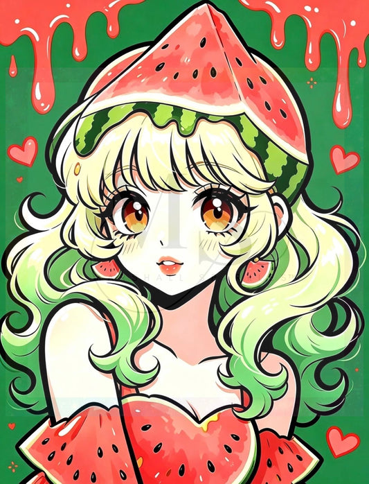 Fruitella Girls - Melody MelonDrop © 60x80