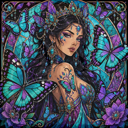 Butterfly Empress © 70x70 by CrazyLone Wolf