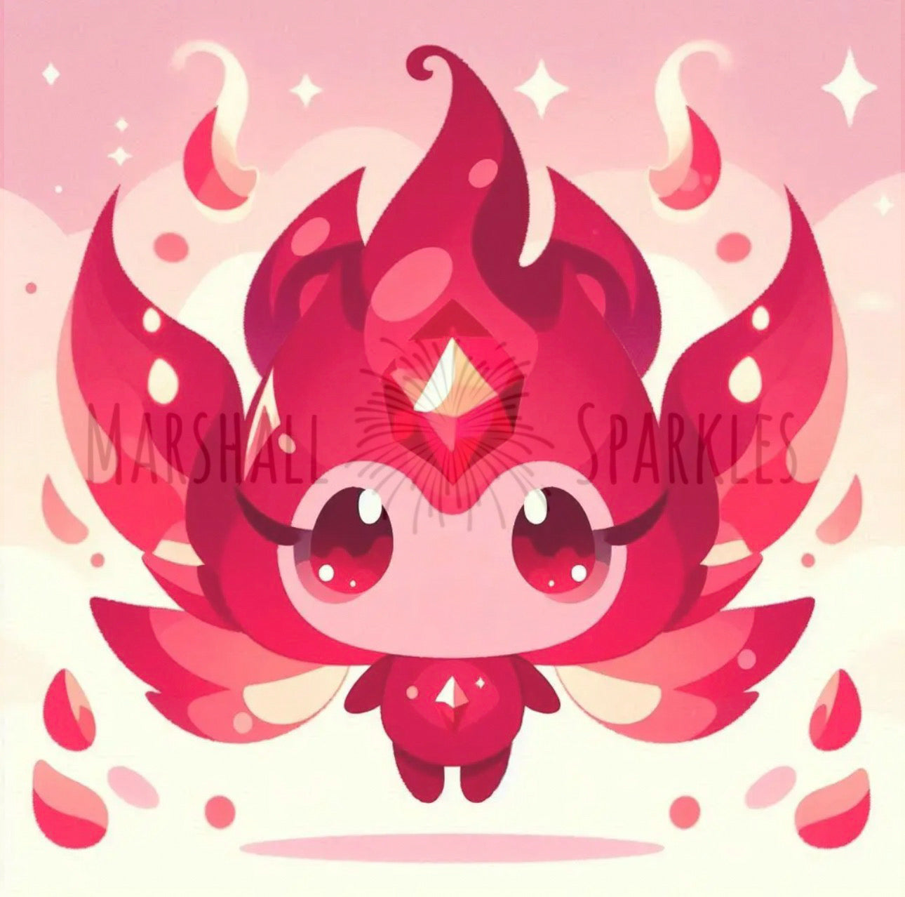 July/Ruby - Spirit © 40x40