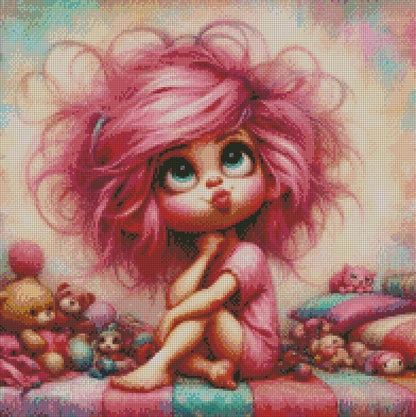 Holly © 50x50 Square fairy drill
