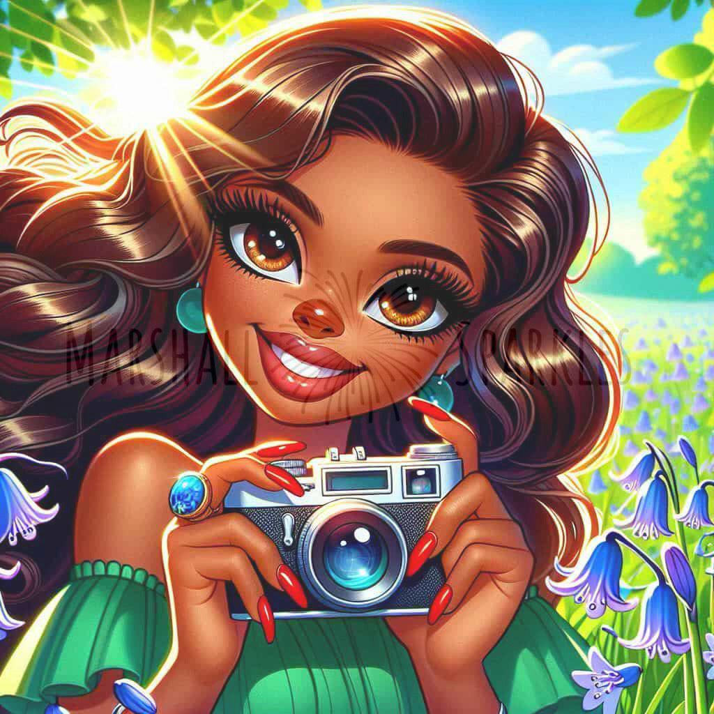 Baylee © 50x50 with Fairy by Katie Mayo-Jackson