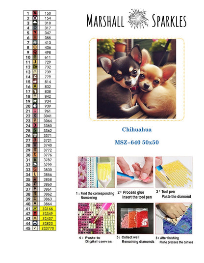 Chihuahua ©  50x50 (print to order)