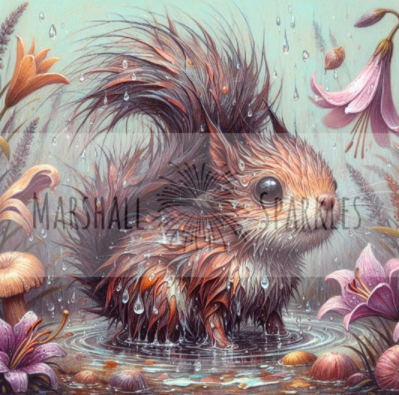 Daisy Collection - Squirrel © 40x40
