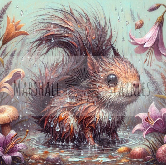 Daisy Collection - Squirrel © 40x40