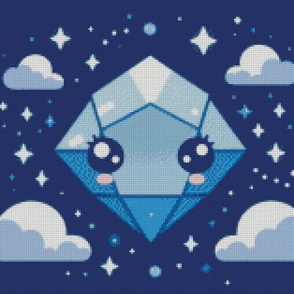 September/Sapphire - Constellation © 40x40