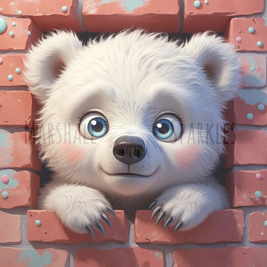 Polar Bear © 35x35 (stocked item)