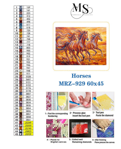 Horses © 60x45