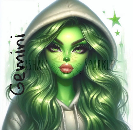 Zodiac Green - Gemini Personality Traits © 60x60