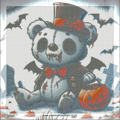 Deady Bear - Vampire © 40x40 Square Fairy Drill