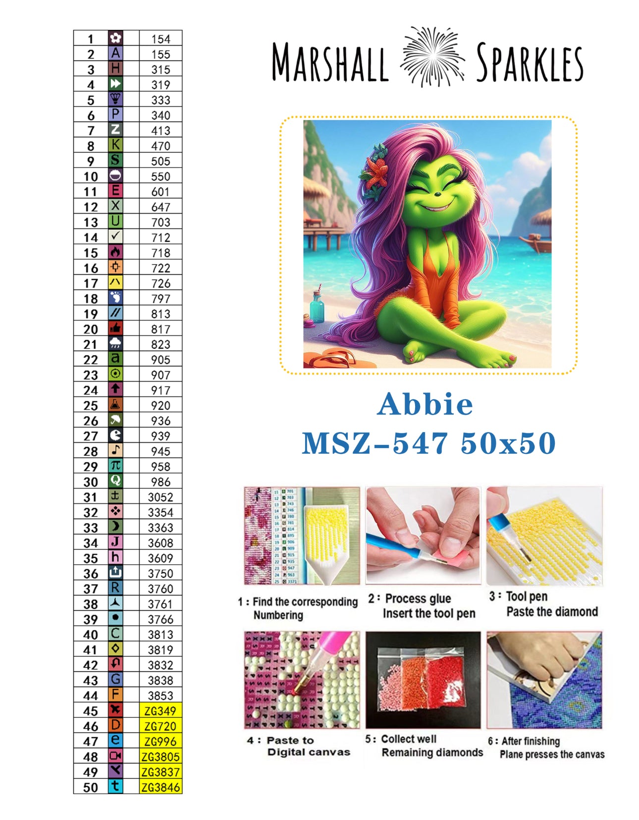 Abbie © 50x50 (print to order)