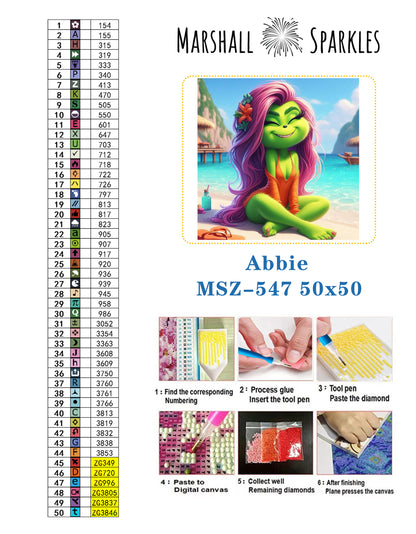 Abbie © 50x50 (print to order)