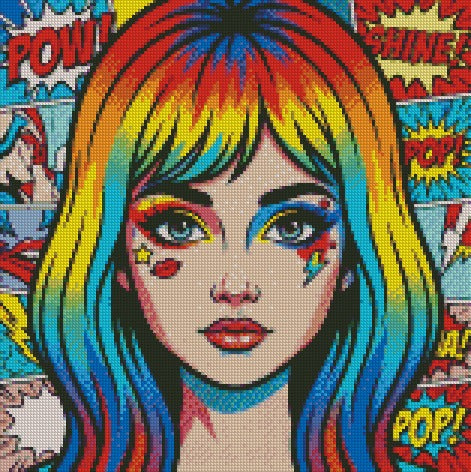 Retro Rebel Remix © 40x40