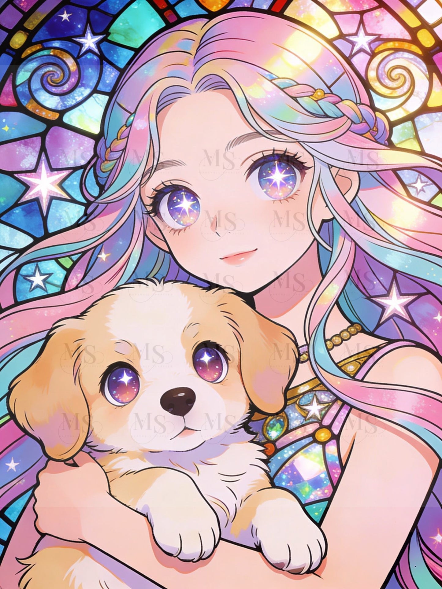 The Guardian of Puppies © 60x80