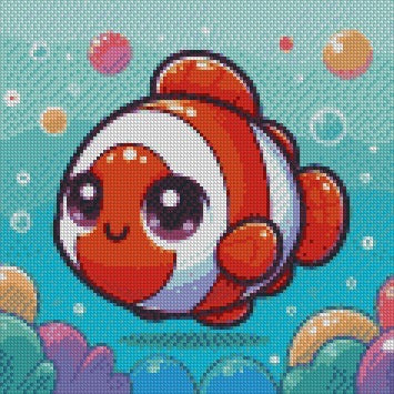 Clown Fish © 30x30