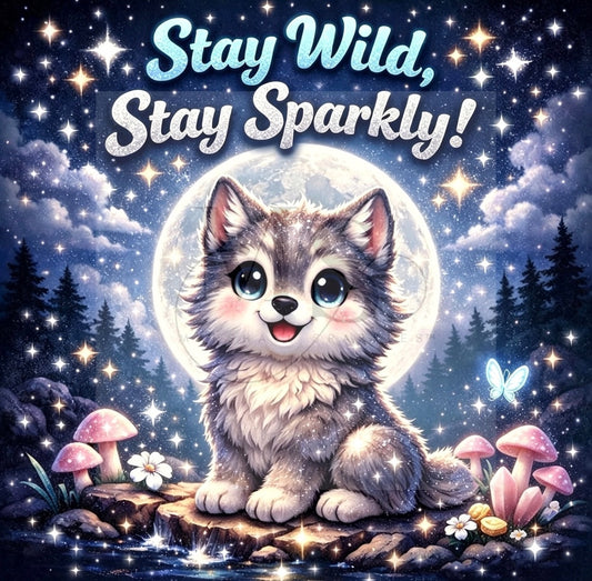 Stay Wild, Stay Sparkly! © 50x50