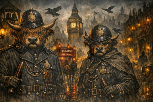 The White Chapel Watch © 75x50 by NAT Art Creations