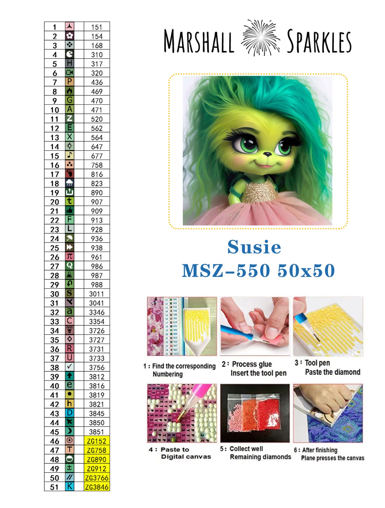 Susie © 50x50 (print to order)