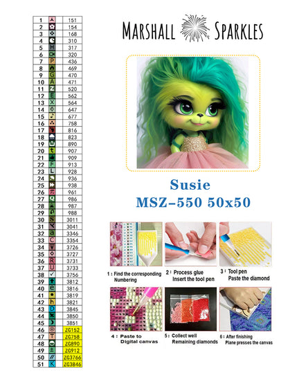 Susie © 50x50 (print to order)