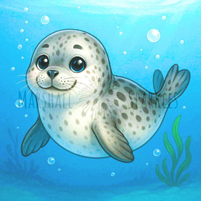 12 Months of Ocean © by Overton Designs 30x30 (PTO)