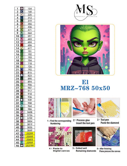 El © 50x50 (print to order)