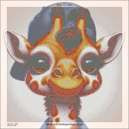 Cap Crew - Giraffe  © 40x40 - (print to order)