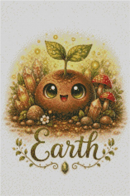 Earth Element © by Miss Millicent 40x60