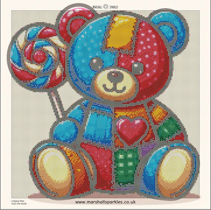 Lollypop Bear ©  40x40 (print to order)