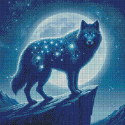 September/Sapphire - Totem:Wolf © 50x50