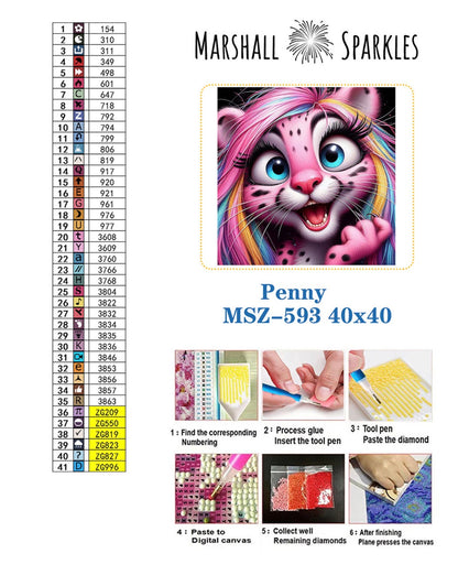 Penny © 40x40 (Print to Order)