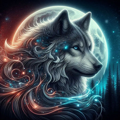 Moon Wolf © 50x50 (PT0)