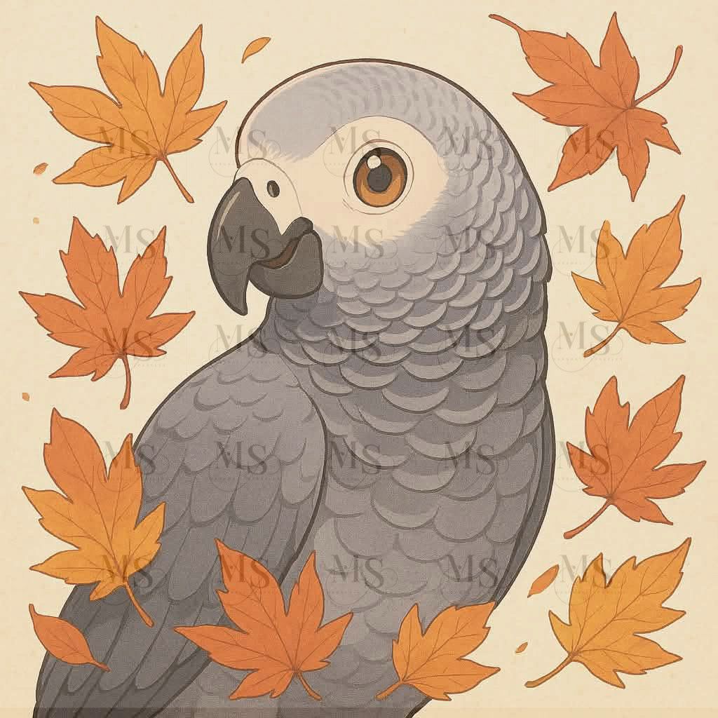 12 Months of Parrot © 30x30 by Katie Mayo-Jackson