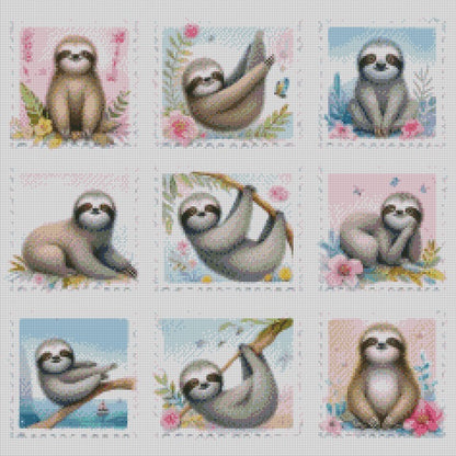 Sloth Stamps © 60x60