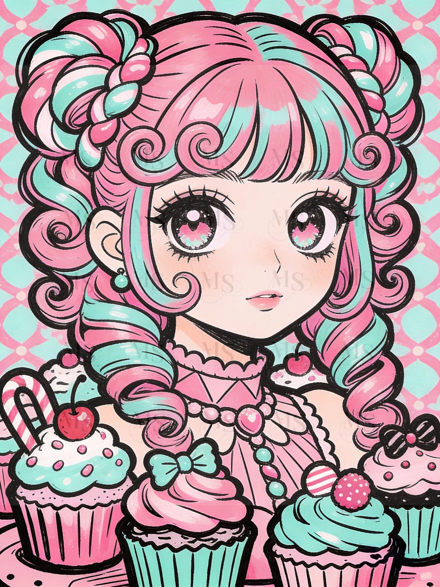 The Guardian of Cake © 60x80
