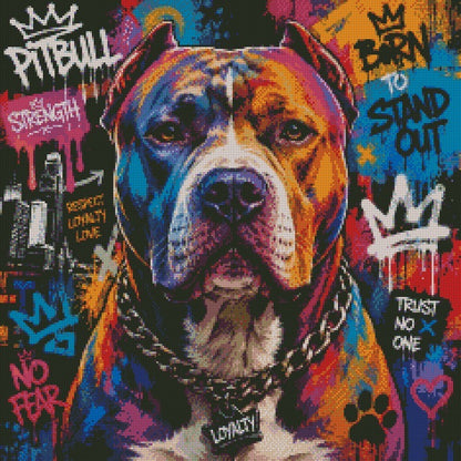 Pitbull Pride © 60x60 by CrazyLoneWolf